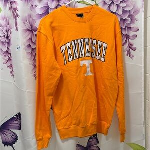Colosseum Orange Tennessee Crewneck Sweater